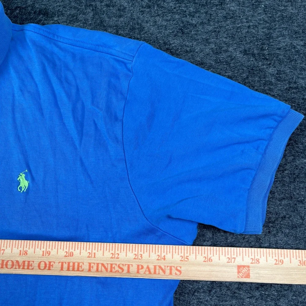 Polo Ralph Lauren Polo Shirt Mens XL Blue Fair Short Sleeve Jersey Pony Logo